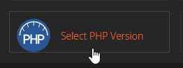 Select PHP Version